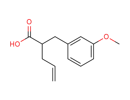 Molecular Structure of 757950-83-7 (2-allyl-3-(3-methoxyphenyl)propionic acid)