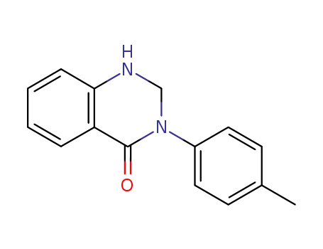 Molecular Structure of 2401-05-0 (4(1H)-Quinazolinone, 2,3-dihydro-3-(4-methylphenyl)-)