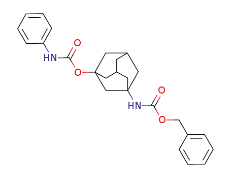 (3-phenylcarbamoyloxy-adamantan-1-yl)-carbamic acid benzyl ester