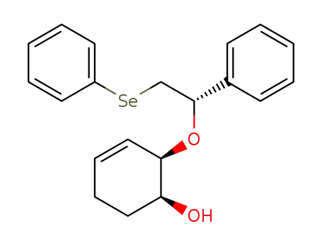 3-Cyclohexen-1-ol, 2-[(1S)-1-phenyl-2-(phenylseleno)ethoxy]-, (1S,2R)-