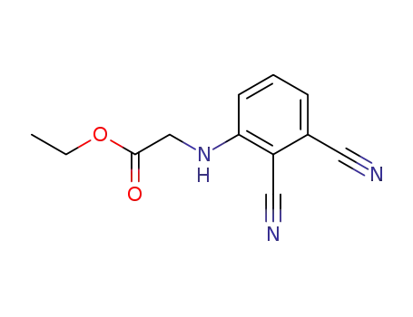 Glycine, N-(2,3-dicyanophenyl)-, ethyl ester