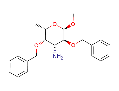 Methyl 3-amino-2,4-di-O-benzyl-3,6-dideoxy-α-L-galactopyranoside