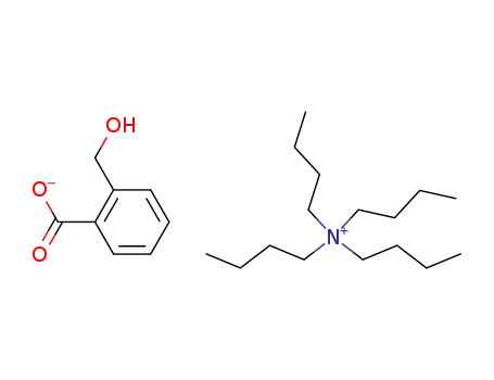 Molecular Structure of 93612-81-8 (tetra-n-butylammonium 2-(hydroxymethyl)benzoate)