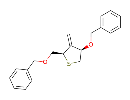(2R,4R)-4-benzyloxy-2-(benzyloxymethyl)-3-methylenetetrahydrothiophene
