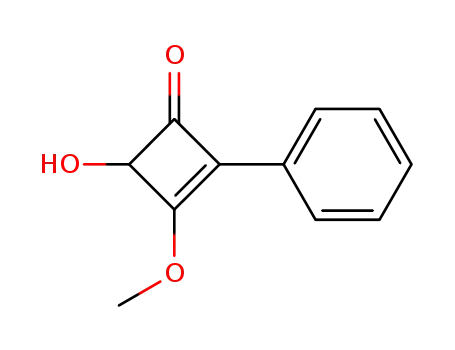 4-hydroxy-3-methoxy-2-phenyl-2-cyclobuten-1-one