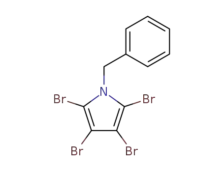 2,3,4,5-tetrabromo-1-benzylpyrrole