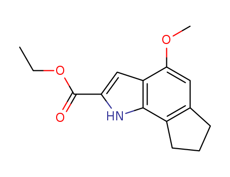 2-CARBOETHOXY-4-METHOXY-1,6,7,8-TETRAHYDROCYCLPENTA[G]INDOLE