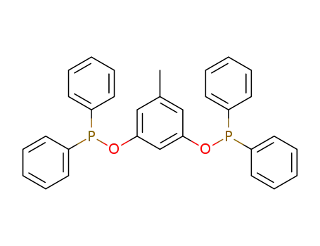 Molecular Structure of 315667-10-8 (orcinolbis(diphenyl)phosphinite)