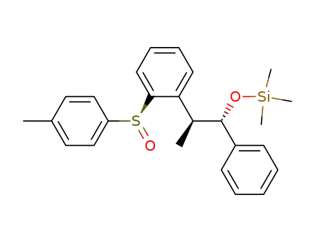 (1S,2S,(S)S)-1-phenyl-2-[2-(p-tolylsulfinyl)phenyl]-1-trimethylsilyloxypropane