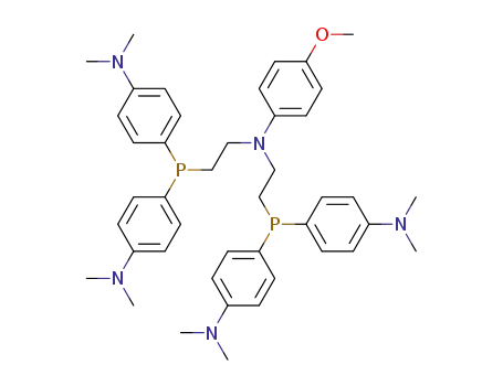 Molecular Structure of 694514-80-2 (N,N-bis{2-[di-(4-dimethylaminophenyl)phosphino]ethyl}-N-p-anisidine)