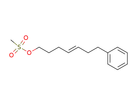 Methanesulfonic acid (E)-7-phenyl-hept-4-enyl ester
