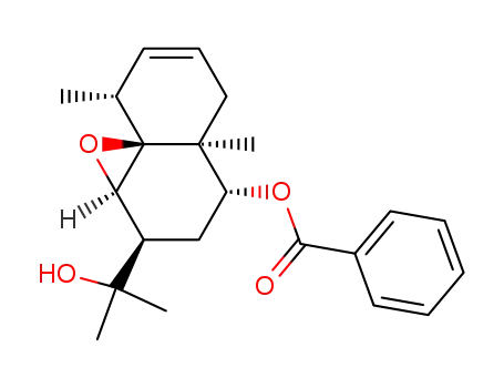 Benzoic acid (1aR,2R,4R,4aS,8R,8aS)-2-(1-hydroxy-1-methyl-ethyl)-4a,8-dimethyl-2,3,4,4a,5,8-hexahydro-1aH-1-oxa-cyclopropa[d]naphthalen-4-yl ester