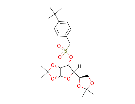 (4-tert-Butyl-phenyl)-methanesulfonic acid (3aR,5R,6R,6aR)-5-((R)-2,2-dimethyl-[1,3]dioxolan-4-yl)-2,2-dimethyl-tetrahydro-furo[2,3-d][1,3]dioxol-6-yl ester