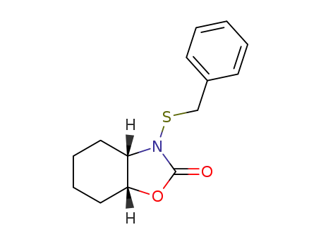 cis-(4S,5R)-N-(benzylthio)hexahydrobenzoxazolidinone