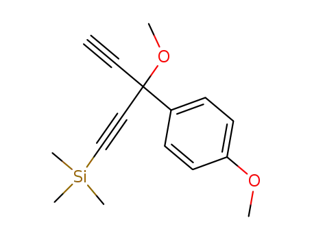 Silane, [3-methoxy-3-(4-methoxyphenyl)-1,4-pentadiynyl]trimethyl-