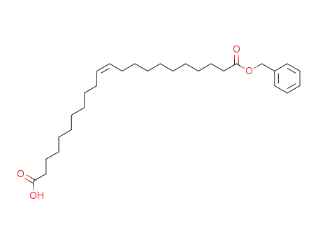 Molecular Structure of 850347-56-7 (11-Docosenedioic acid, mono(phenylmethyl) ester, (11Z)-)