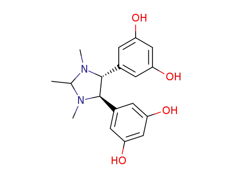 1,3-Benzenediol, 5,5'-[(4R,5R)-1,2,3-trimethyl-4,5-imidazolidinediyl]bis-