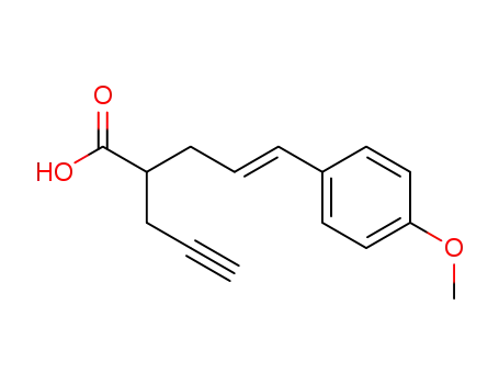 4-Pentenoic acid, 5-(4-methoxyphenyl)-2-(2-propynyl)-, (4E)-