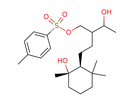 1,3-Butanediol, 2-[2-[(1S,2S)-2-hydroxy-2,6,6-trimethylcyclohexyl]ethyl]-,
1-(4-methylbenzenesulfonate)