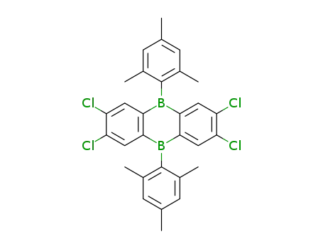 C<sub>30</sub>H<sub>26</sub>B<sub>2</sub>Cl<sub>4</sub>