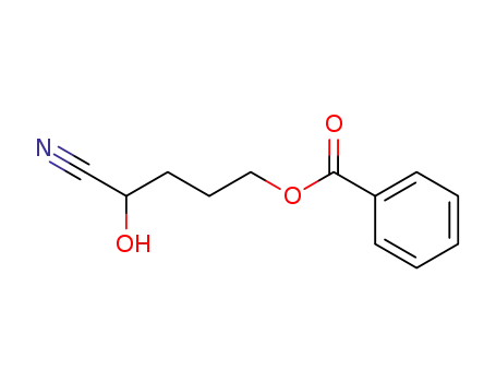 Pentanenitrile, 5-(benzoyloxy)-2-hydroxy-