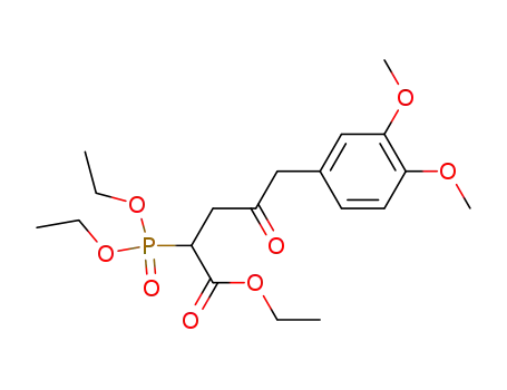 ethyl 2-diethoxyphosphoryl-5-(3,4-dimethoxyphenyl)-4-oxopentanoate