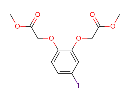 methyl (4-iodo-2-methoxycarbonylmethoxy-phenoxy)acetate