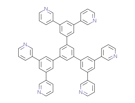Molecular Structure of 832080-38-3 (1,3,5-TRI(3,5-BIPYRID-3',3 -YL-PHENYL)BENZENE)