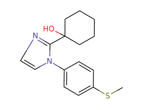 Cyclohexanol, 1-[1-[4-(methylthio)phenyl]-1H-imidazol-2-yl]-