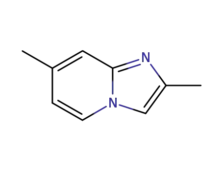 Molecular Structure of 3268-61-9 (2,7-Dimethylimidazo(1,2-a)pyridine)