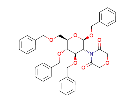 Molecular Structure of 871116-05-1 (1,3,4,6-tetra-O-benzyl-2-deoxy-2-diglycolylimido-β-D-glucopyranoside)