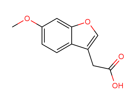 2-(6-Methoxy-1-benzofuran-3-yl)acetic acid