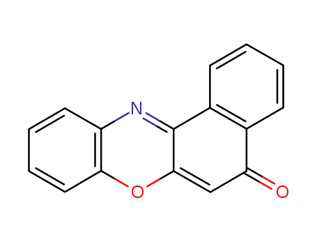 Molecular Structure of 1924-19-2 (5H-Benzo[a]phenoxazin-5-one)