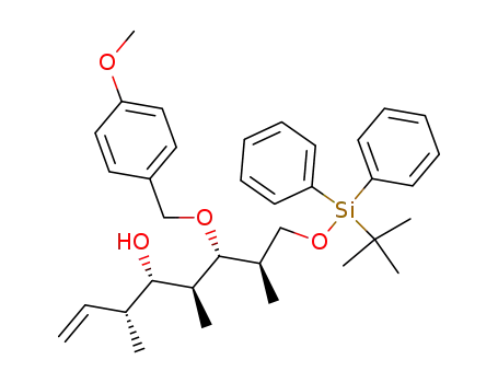 (2R,3R,4S,5S,6R)-1-[(tert-butyldiphenylsilyl)oxy]-5-hydroxy-3-[(para-methoxybenzyl)oxy]-2,4,6-trimethyloct-7-ene