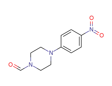 Molecular Structure of 321898-63-9 (4-(4-nitrophenyl)piperazine-1-carbaldehyde)