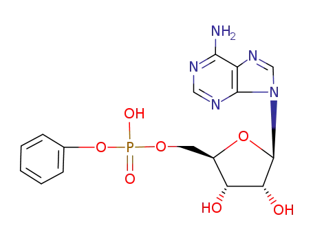 Molecular Structure of 63554-93-8 (5'-Adenylic acid, monophenyl ester)