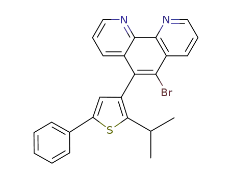 1,10-Phenanthroline, 5-bromo-6-[2-(1-methylethyl)-5-phenyl-3-thienyl]-