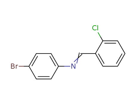 4-Bromo-N-(2-chlorobenzylidene)aniline