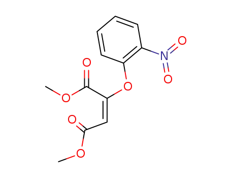 dimethyl (E)-2-(2-nitrophenoxy)-2-butenedioate