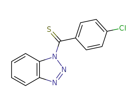 (benzotriazol-1-yl)(4-chlorophenyl)methanethione