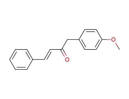 Molecular Structure of 117535-79-2 ((E)-1-(4-methoxyphenyl)-4-phenylbut-3-en-2-one)