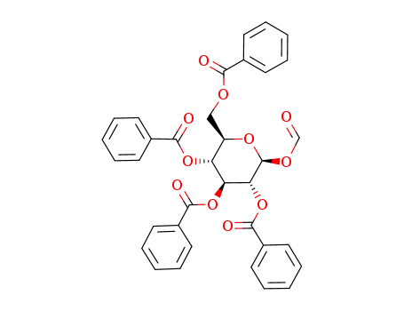 formyl 2,3,4,6-tetra-O-benzoyl-β-D-glucopyranoside
