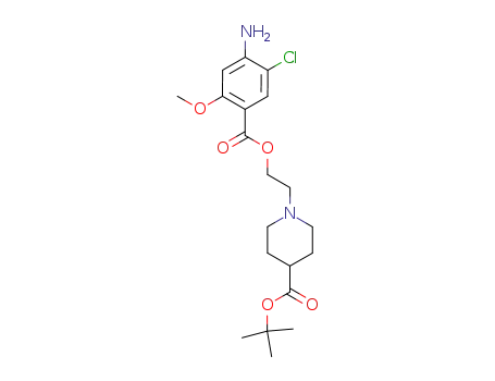 tert-butyl 1-{2-[(4-amino-5-chloro-2-methoxybenzoyl)oxy]ethyl}piperidine-4-carboxylate