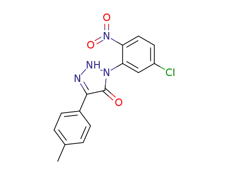4H-1,2,3-Triazol-4-one,
3-(5-chloro-2-nitrophenyl)-2,3-dihydro-5-(4-methylphenyl)-