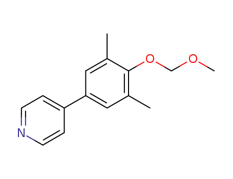 4-[4-(methoxymethoxy)-3,5-dimethylphenyl]pyridine