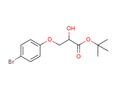 t-butyl 3-(4-bromophenoxy)-2-hydroxypropioate