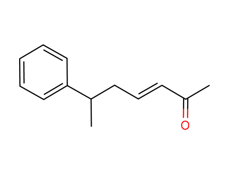Molecular Structure of 344774-26-1 ((E)-6-phenyl-3-hepten-2-one)