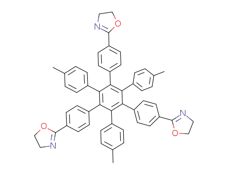 Molecular Structure of 914076-81-6 (C<sub>6</sub>(C<sub>6</sub>H<sub>4</sub>CH<sub>3</sub>)3(C<sub>6</sub>H<sub>4</sub>C<sub>3</sub>H<sub>4</sub>NO)3)