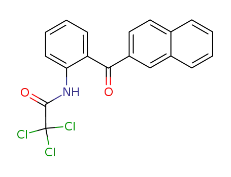 2,2,2-trichloro-N-[2-(2-naphthylcarbonyl)phenyl]acetamide