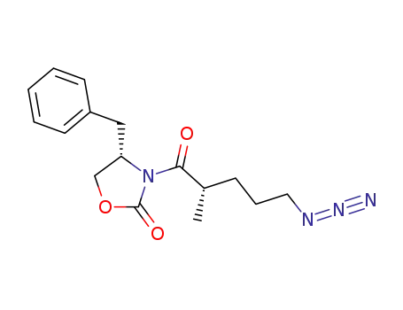 (3(2S),4S)-3-(5-azido-2-methyl-1-oxovaleryl)-4-benzyl-2-oxazolidinone